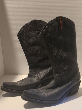 Rocket Dog Black Women's Western Heeled Boots